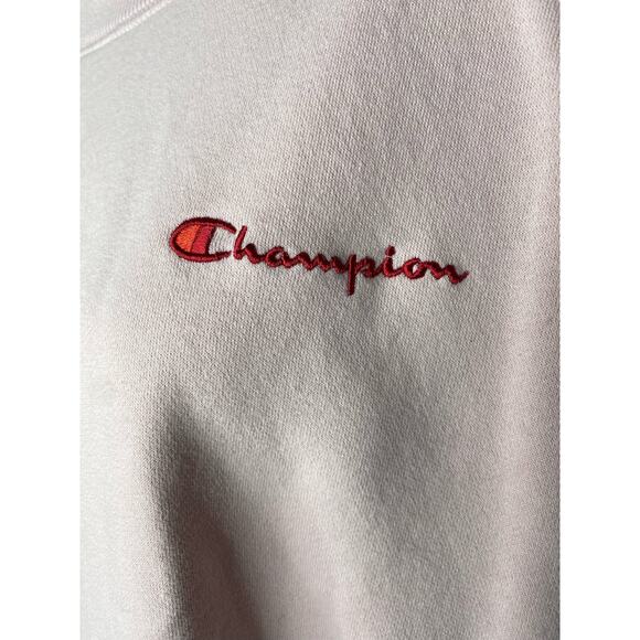 Champion Pink Crew Neck Crop Sweatshirt - Picture 3 of 10